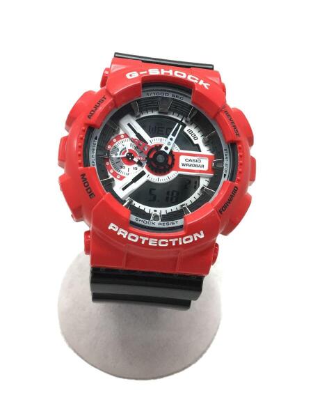 CASIO(カシオ) / クォーツ腕時計/G-SHOCK/デジアナ/レッド/ブラック/GA 