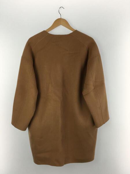 ロンハーマンノーカラーコートウールコート