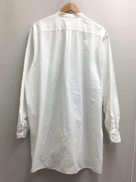 COMOLI(コモリ) / 21SS/バンドカラーシャツ/3/コットン/ホワイト/白 