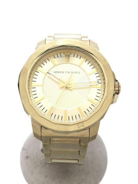 Armani Exchange アナログ腕時計 ゴールド アルマーニエクスチェンジ/Armani Exchange/腕時計/メンズ/クロノ