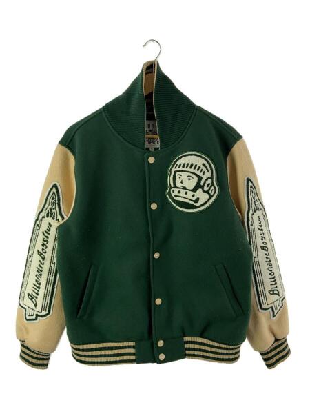 BBCビリオネアボーイズクラブ古着スタジャン緑M BILLIONAIRE BOYS CLUB 