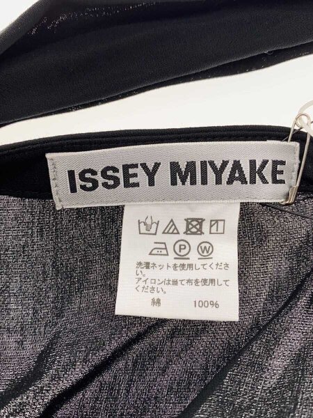 ISSEY MIYAKE(イッセイミヤケ) / ワンピース/2/コットン/ブラック