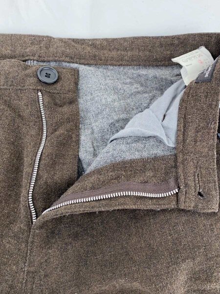 COMME des GARCONS HOMME PLUS / ストレートパンツ/M/ウール/KHK/PP-04018M/AD1998 COMME des GARCONS HOMME PLUS(コムデギャルソンオムプリュス