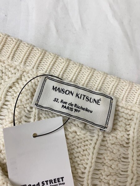 MAISON KITSUNE(メゾンキツネ) / ケーブルニット・セーター(厚手)/M 