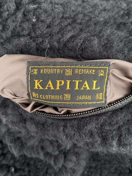 KAPTAIN SUNSHINE / フリースジャケット/L/ポリエステル/BLK/K2412LJ146 KAPTAIN SUNSHINE(キャプテンサンシャイン) / フリースジャケット/L