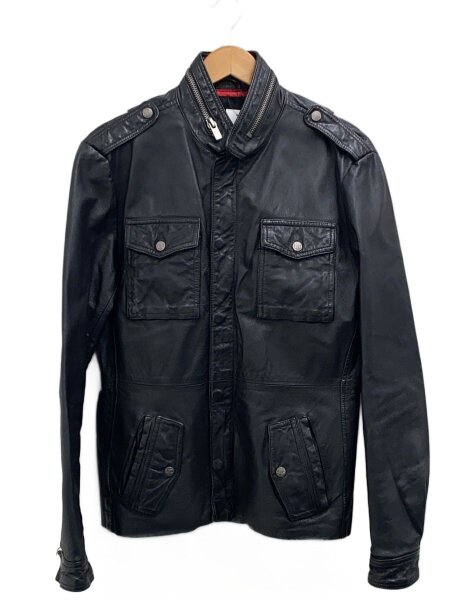 Hurley(ハーレー) / 08AW/レザージャケット・ブルゾン/--/レザー/BLK 