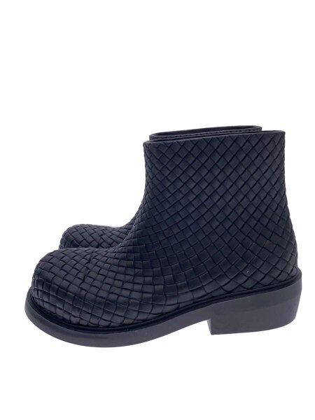 ボッテガ ブーツ BOTTEGA VENETA ボッテガヴェネタ ブーツ 42 BLK 中古