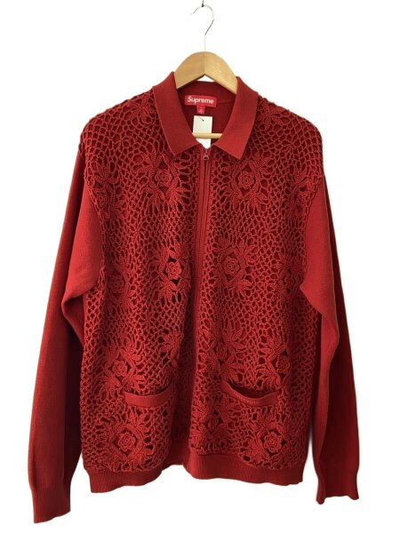 Supreme(シュプリーム) / 25SS/CROCHET ZIP UP CARDIGAN/カーディガン 