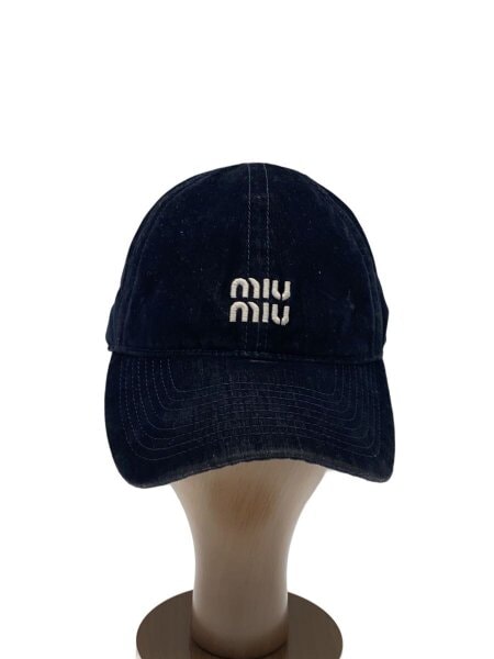 MIU MIU(ミュウミュウ) / MIU MIU ミュウミュウ/キャップ/M/コットン