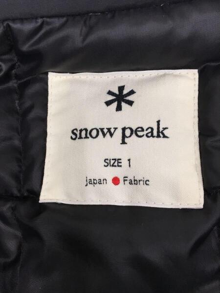 snow peak(スノーピーク) Waxed C/N Down Jacket/JK-19AU105/ダウン