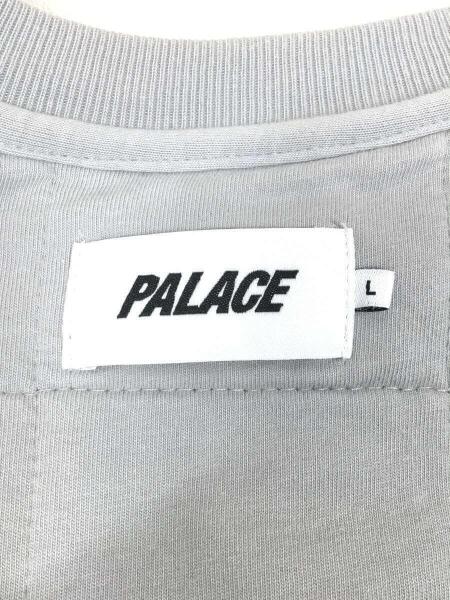PALACE(パレス) / P Stuff Crew /スウェット/L/コットン/GRY/胸元染み 