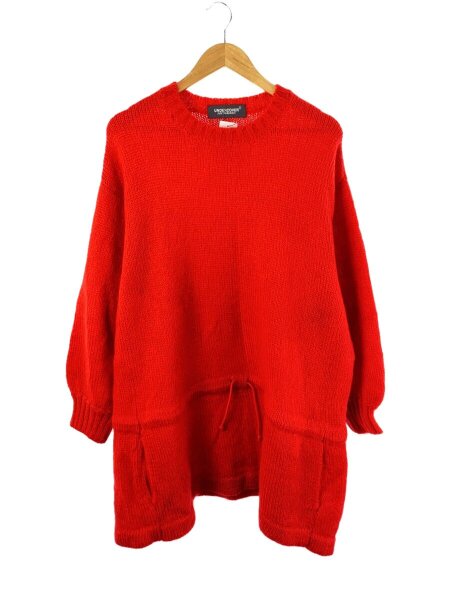 アンダーカバー　undercover 24AW モヘアニット　新品　サイズ2 UNDERCOVER アンダーカバー 24AW 裾端配色モヘアニットカーディガン 3