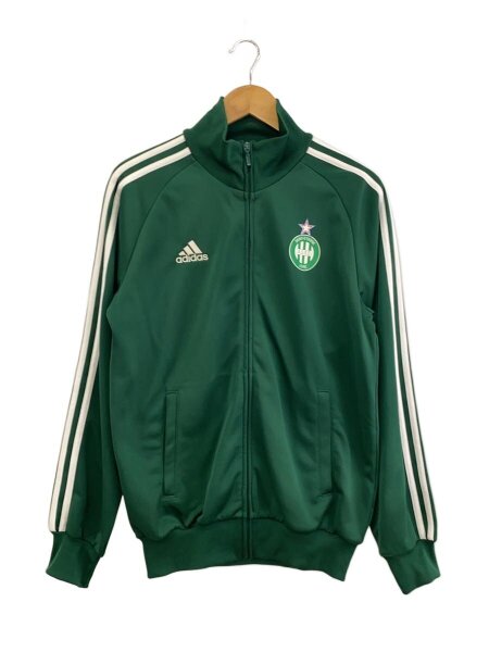 ★人気　アディダス　トラックジャケット　ヨーロッパ　ジャージ　グリーン　L adidas(アディダス) / トラックジャケット/SAINT-ETIENNE/ジャージ/L