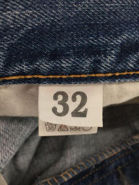 WAREHOUSE(ウェアハウス) / ストレートパンツ/32/デニム/インディゴ/黄