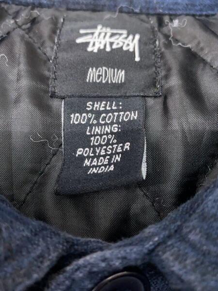 STUSSY(ステューシー) / ジャケット/M/コットン/BLU/チェック | 古着の