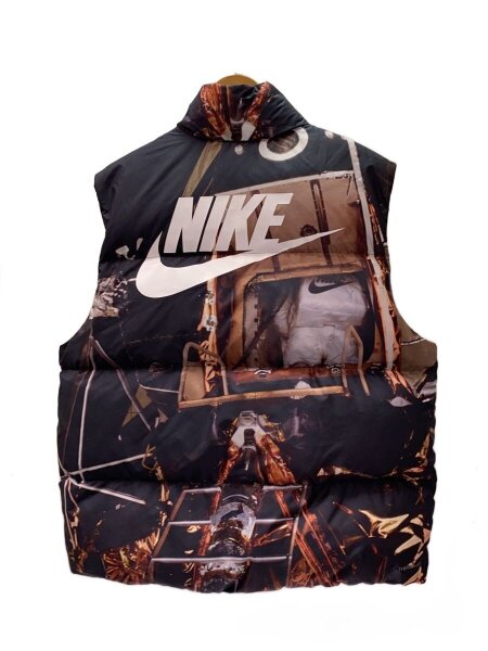NIKE(ナイキ) / ZERO GRAVITY NSW DOWN VEST/ダウンベスト/XL/BLK/総柄 