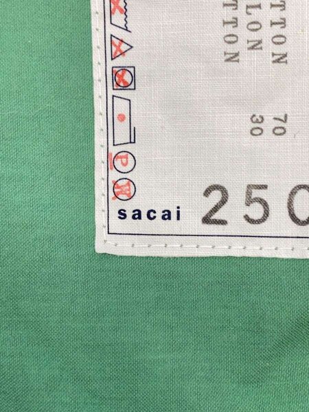 sacai(サカイ) / 21SS/Cotton Nylon Oxford Blouson/1/コットン/GRN/21