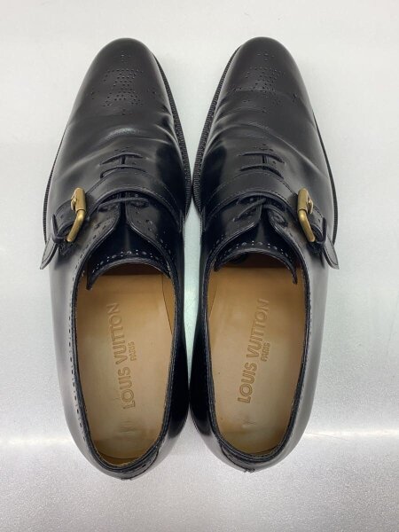 LOUIS VUITTON(ルイヴィトン) / ドレスシューズ/UK8/BLK/レザー/FR1024