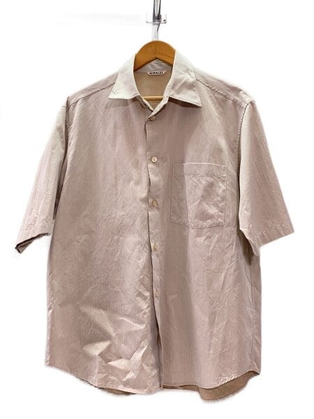 AURALEE(オーラリー) / WASHED FINX HERRINGBONE HALF SL/3/コットン 