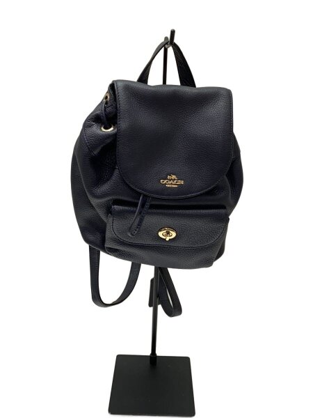 COACH(コーチ) / リュック/レザー/NVY/F37621// | 中古品の販売・通販 