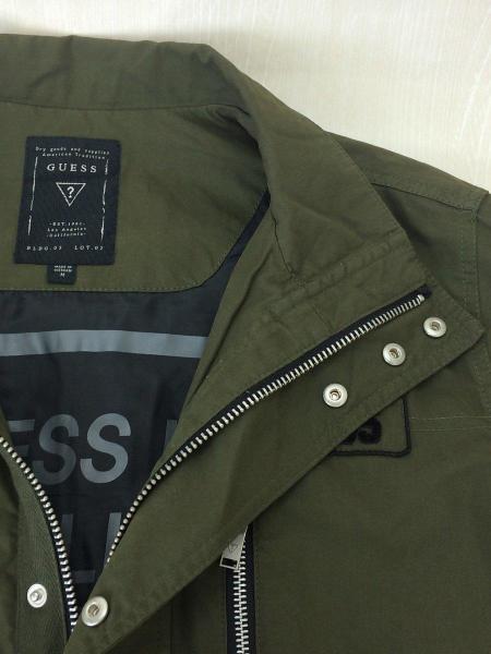 Guess ゲス ミリタリージャケット M コットン Khk オリーブグリーン モスグリーン ブルゾン ナイロンジャケット セカンドストリート 衣類 家具 家電等の買取と販売ならセカンドストリート お問い合わせ番号