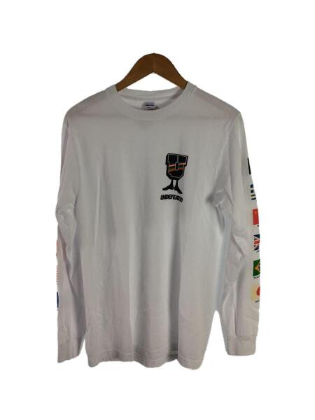 UNDEFEATED(アンディフィーテッド) / 長袖Tシャツ/S/コットン/ホワイト 