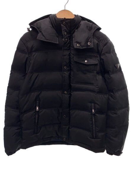 PRADA(プラダ) / ダウンジャケット/50/ポリエステル/BLK/無地/SGH573