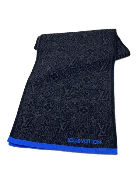 LOUIS VUITTON(ルイヴィトン) / マフラー/ウール/BLK/モノグラム  