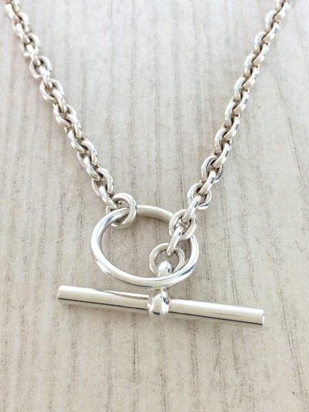 エルメス シェーヌダンクル ミニ ネックレス ヴィンテージ Ag925 HERMES(エルメス) / シェーヌダンクル/ネックレス/AG925/シルバー/ミニ