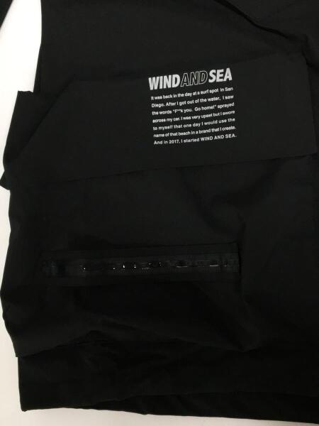 WIND AND SEA(ウィンダンシー) / マウンテンパーカ/L/ポリエステル/BLK