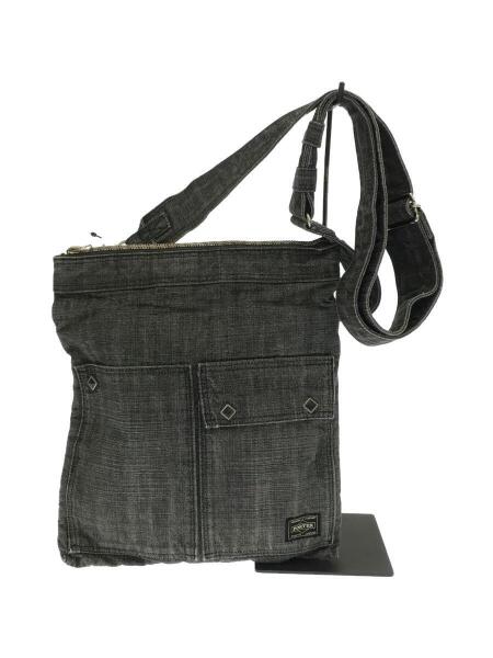 PORTER(ポーター) / デニム生地/ショルダーバッグ/コットン/GRY | 中古 