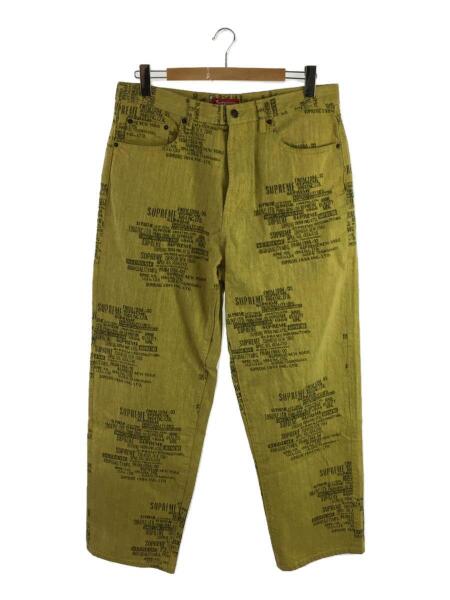 Supreme(シュプリーム) / タグ付/23SS/Trademark Jacquard Baggy Jean 