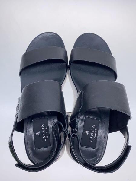 LANVIN COLLECTION(ランバンコレクション) / サンダル/M/BLK | 中古品 
