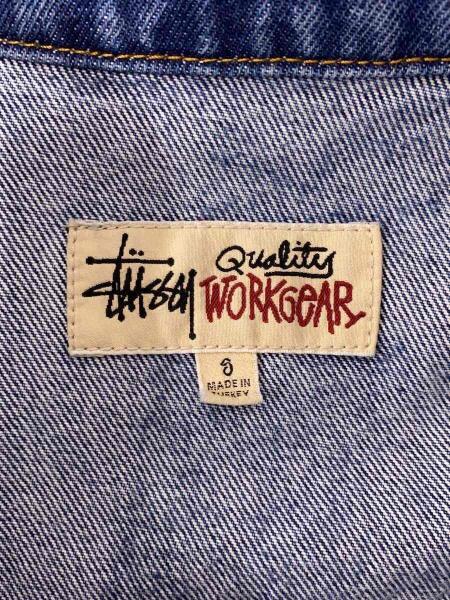 STUSSY(ステューシー) / 23SS/WORLDWIDE ZIP WORK JACKET/Gジャン/S 