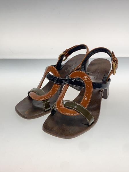 MIU MIU(ミュウミュウ) / サンダル/34/BRW | 中古品の販売・通販なら 