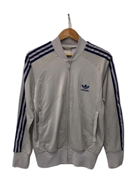 80s アディダス トラックパンツ オールグレー デサント製 80