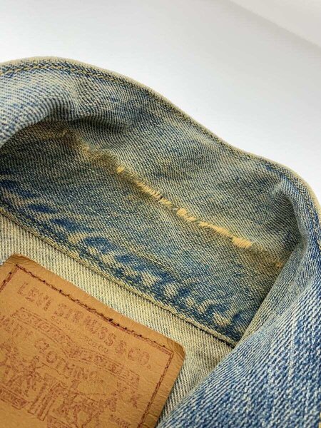 Levi's(リーバイス) / 90s/日本製/3rd復刻/Gジャン/38/デニム/IDG
