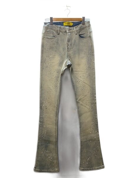 GUAPI(グアピ) / line stone flare denim/ブーツカットパンツ/30