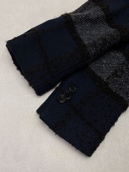 FENDI / L/チェスターコート/48/コットン/NVY/FF0107 8YA// FENDI(フェンディ) / L/チェスターコート/48/コットン/NVY/FF0107 8YA