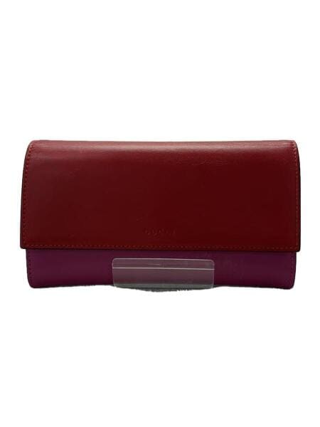 GUCCI(グッチ) / 長財布/レザー/RED/レディース/410100・1147・ | 中古