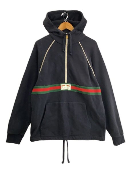 GUCCI(グッチ) / ハーフジップパーカー/シェリーライン/M/ポリエステル 
