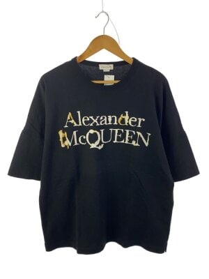 アレキサンダーマックイーン AlexanderMcQueen タンクトップ 黒金 Alexander McQueen（アレキサンダーマックイーン）の古着・中古品の