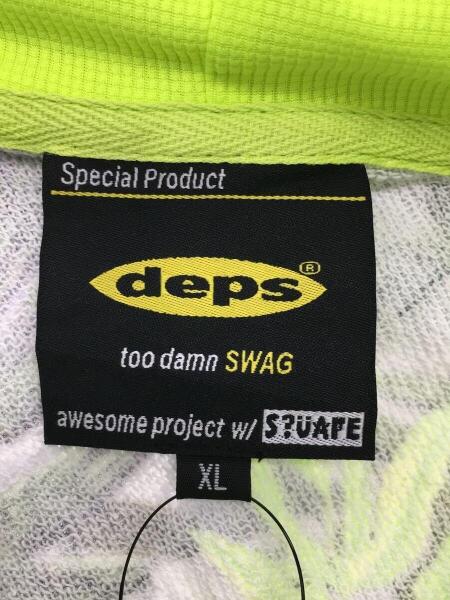 deps(デプス) / パーカー/XL/コットン/GRN/総柄 | 古着の販売 deps(デプス) / パーカー/XL/コットン/GRN/総柄 | 古着の販売