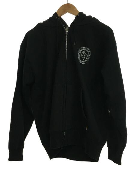 FR2(エフアールツー) / Circle Logo ZIP up HOODIE/コットン/BLK/袖口 