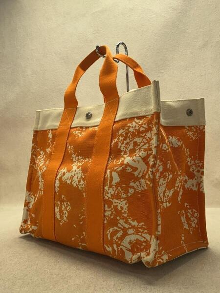HERMES(エルメス) / ボラボラPM/キャンバス/トートバッグ/ORN/総柄 