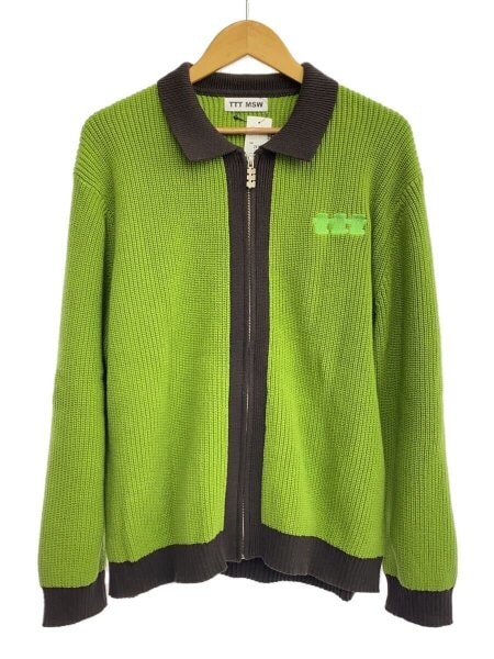 22AW TTT MSW STANDARD KNIT CARDIGAN BEIGEBROWN size L カーディガン