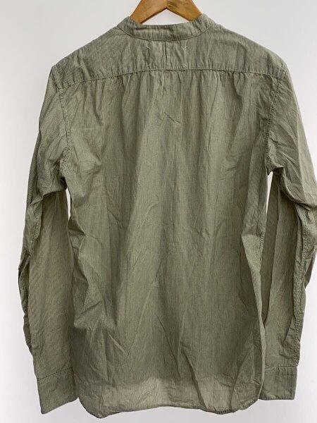 Martin Margiela / ノーカラーシャツ/2/コットン/GRY/チェック/04ss/ここのえ/本人期 Martin Margiela(マルタンマルジェラ) / ノーカラーシャツ/2/コットン