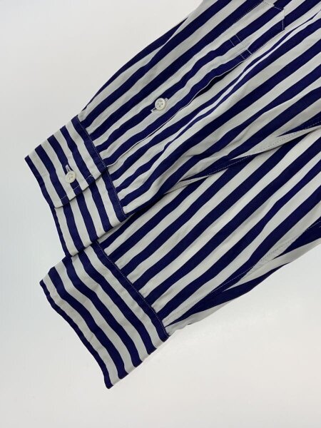 【美品】Graphpaper / 長袖シャツ Graphpaper(グラフペーパー) / 長袖シャツ/1/コットン/BLU/ストライプ