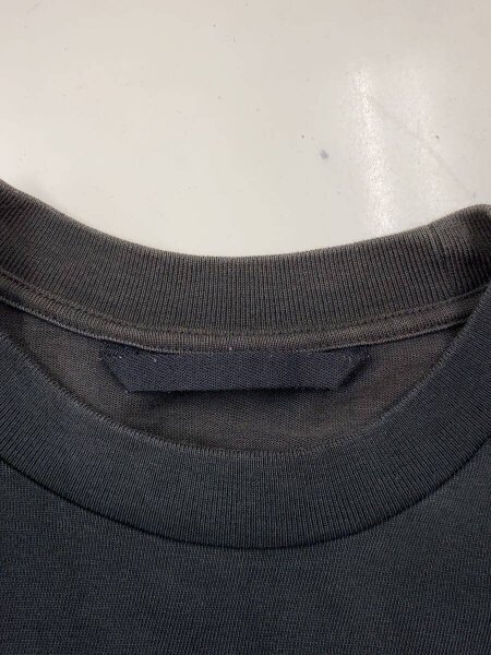 MONCLER(モンクレール) / Tシャツ/XL/コットン/GRY/ワッペン/襟若干