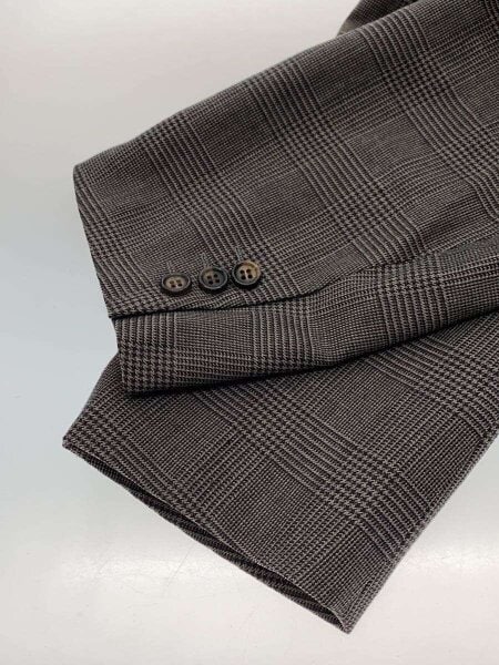 AD1993 コムデギャルソンオムドゥ スーツ チェック ブラウングレー L COMME des GARCONS HOMME(コムデギャルソンオム) / テーラード